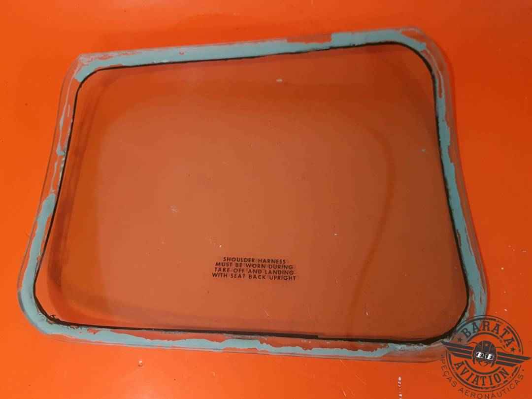 002-430001-61 BEECHCRAFT WINDOW-AFT L/H  THICK GLASS