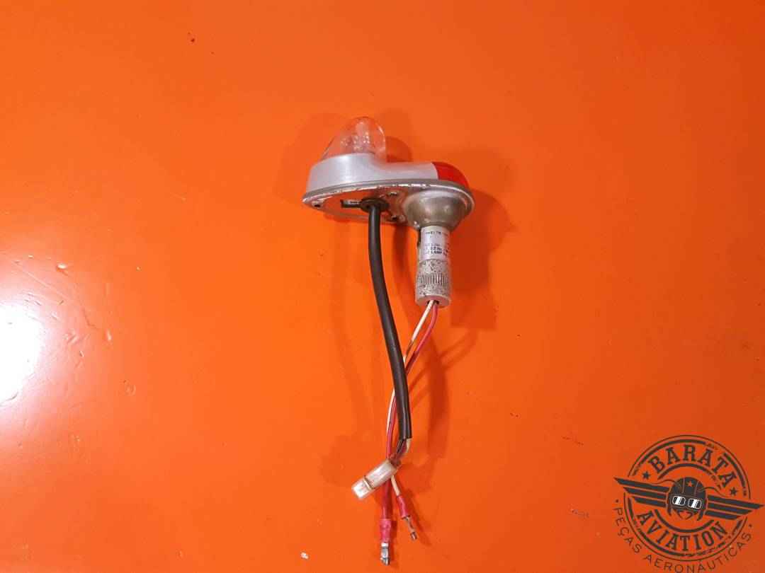 STROBE LIGHT ASSEMBLY LH RED LENS; 13 V P/N A429-PG