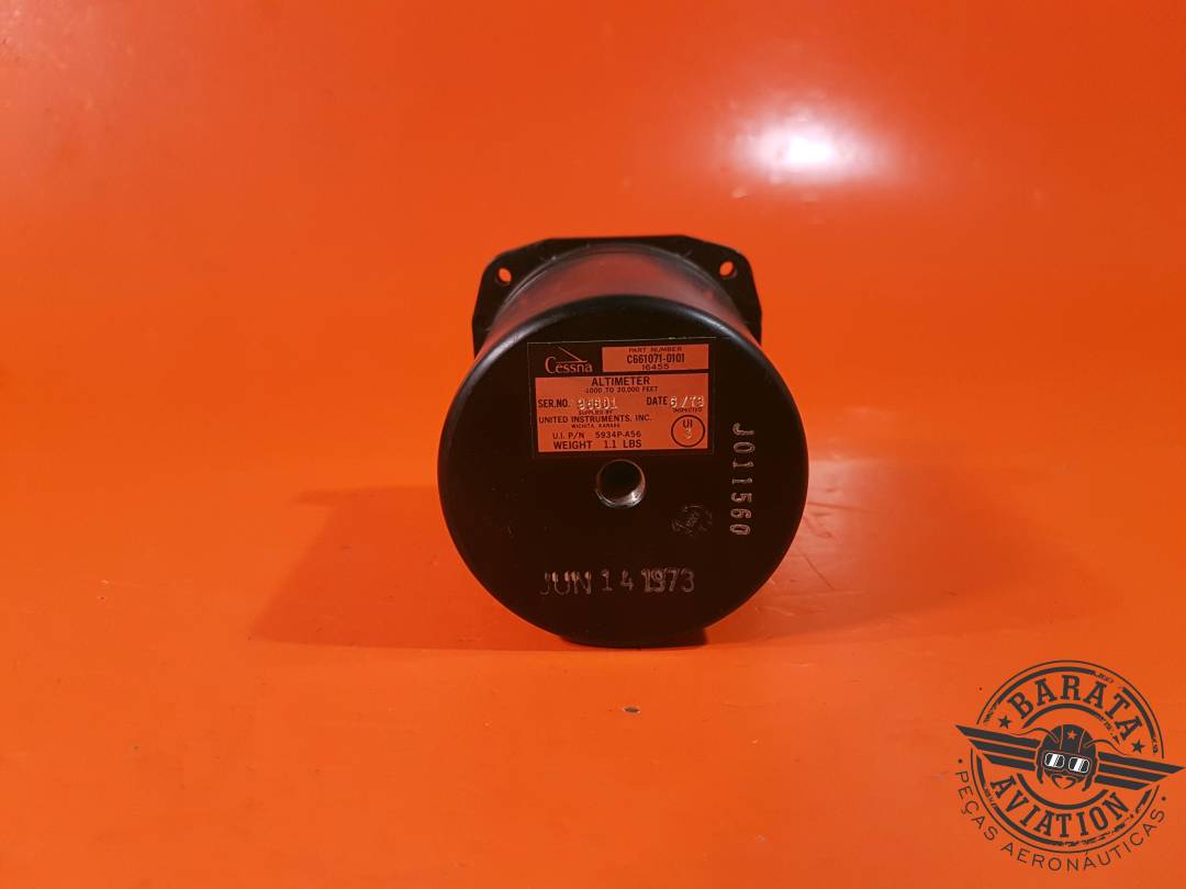 ALTIMETER (UNITED)-1000 TO 20,000 FEET P/N: C661071-0101