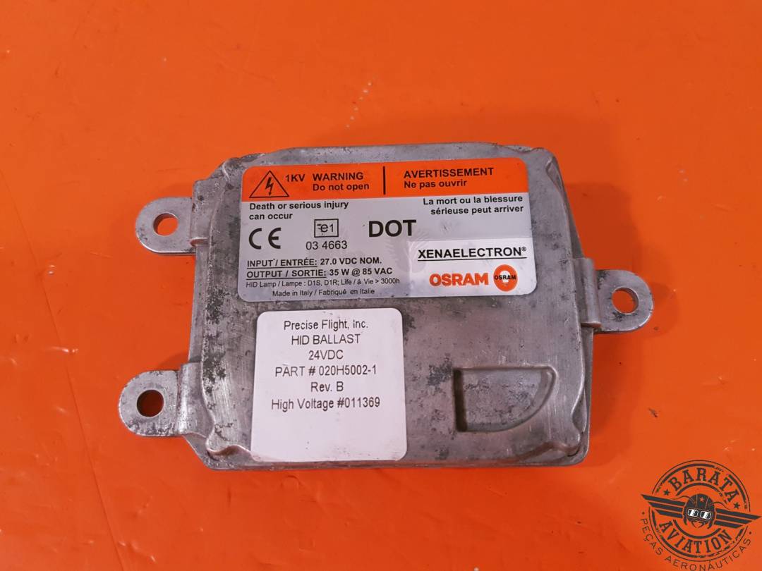 020H5002-1 BALLAST HID XENON PRECISE FLIGHT - 24VDC
