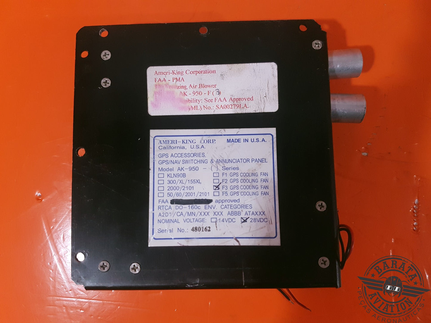 AK-950 AMERI-KING AK-950 COOLING FAN 28 VDC