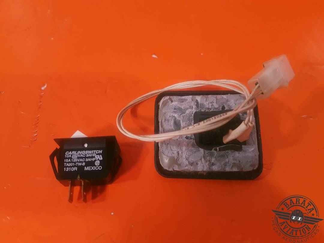 TA201-TW-B CARLING KIT W/ 2 MINI ROCKER SWITCHES