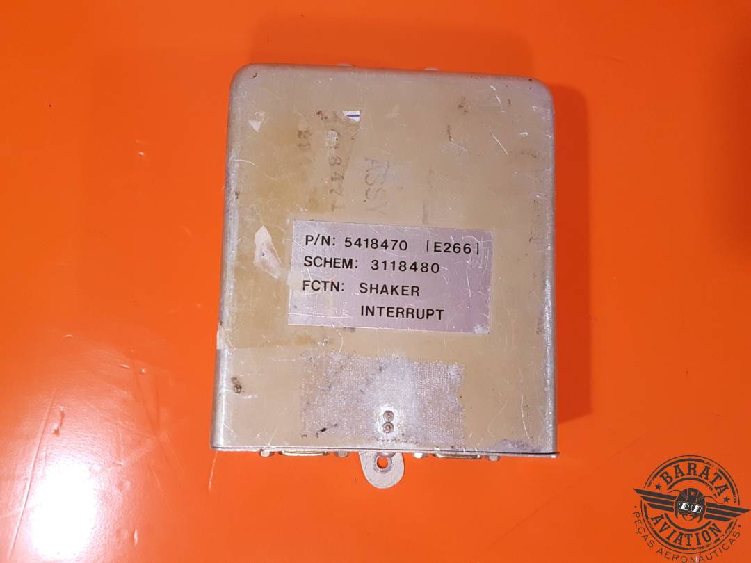BOMBARDIER SHAKER INTERRUPT P/N: 5418470-2