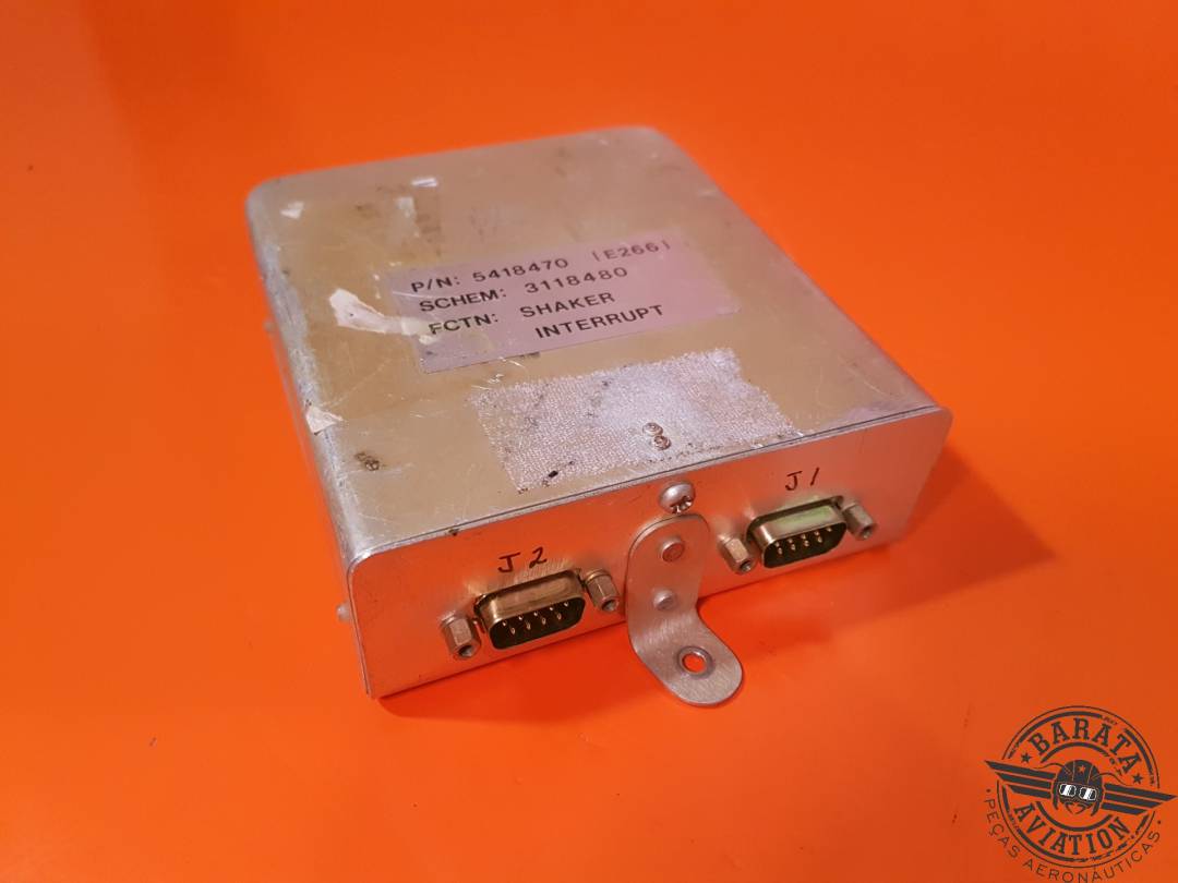 BOMBARDIER SHAKER INTERRUPT P/N: 5418470-2