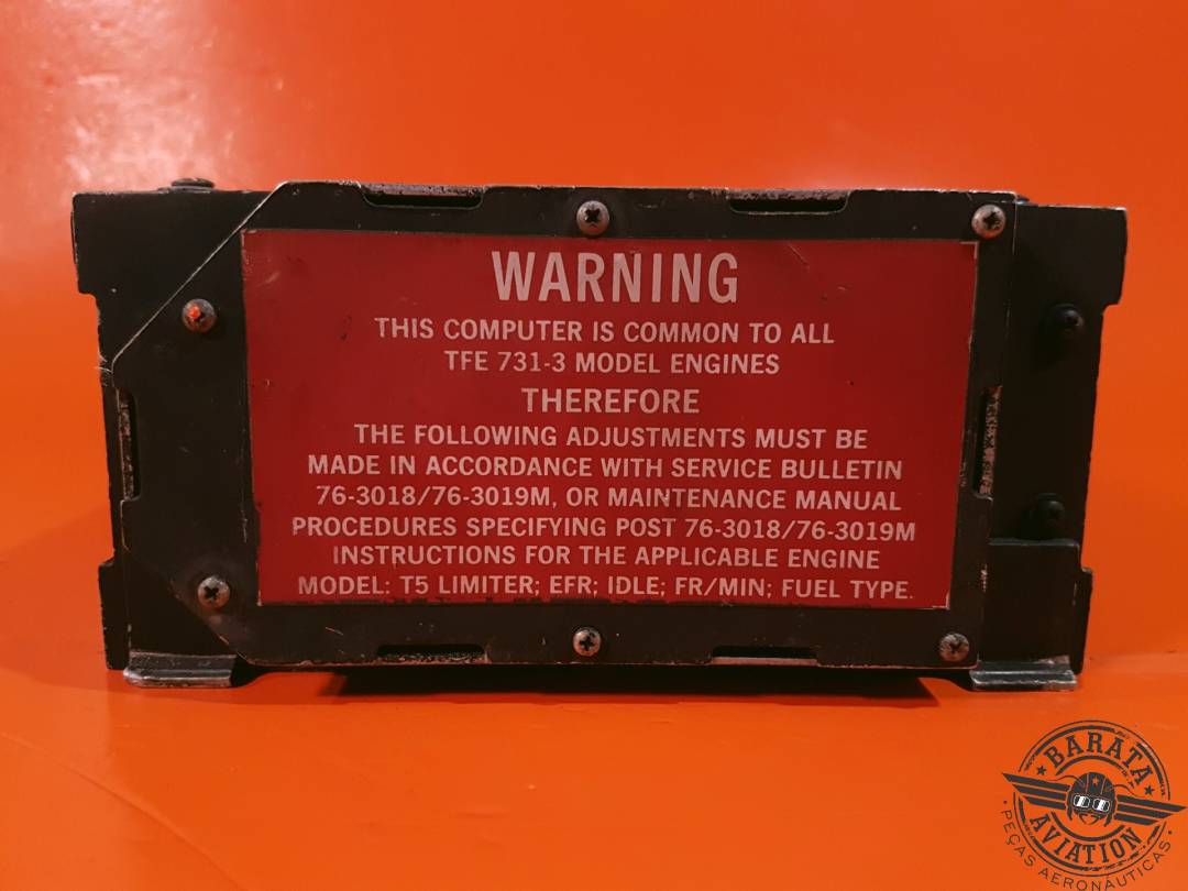 AIRESEARCH FUEL CONTROL COMPUTER P/N: 2101144-5