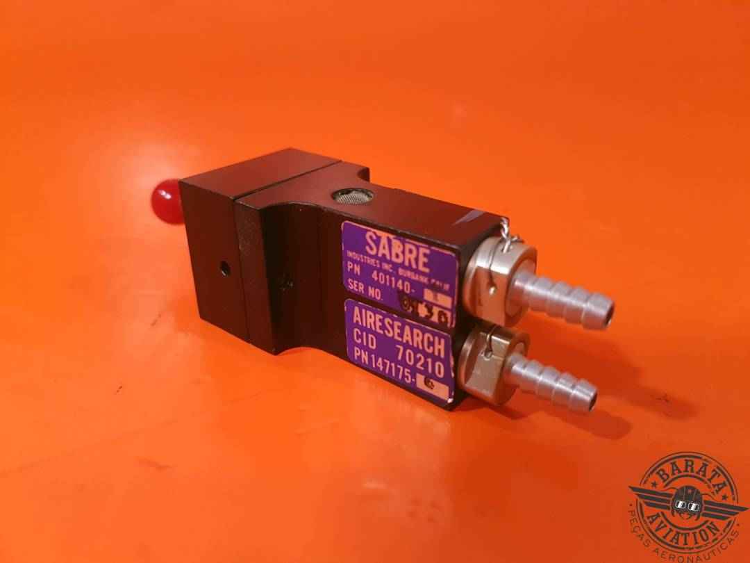 BOMBARDIER VALVE, STATIC PRESSURE SELECTOR P/N: 401140-1