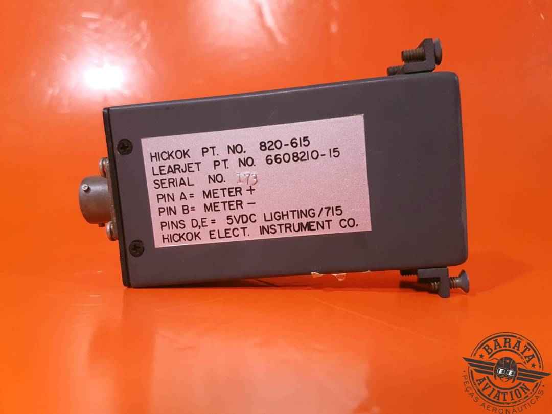 BOMBARDIER FLAP POSITION INDICATOR P/N: 6608210-15