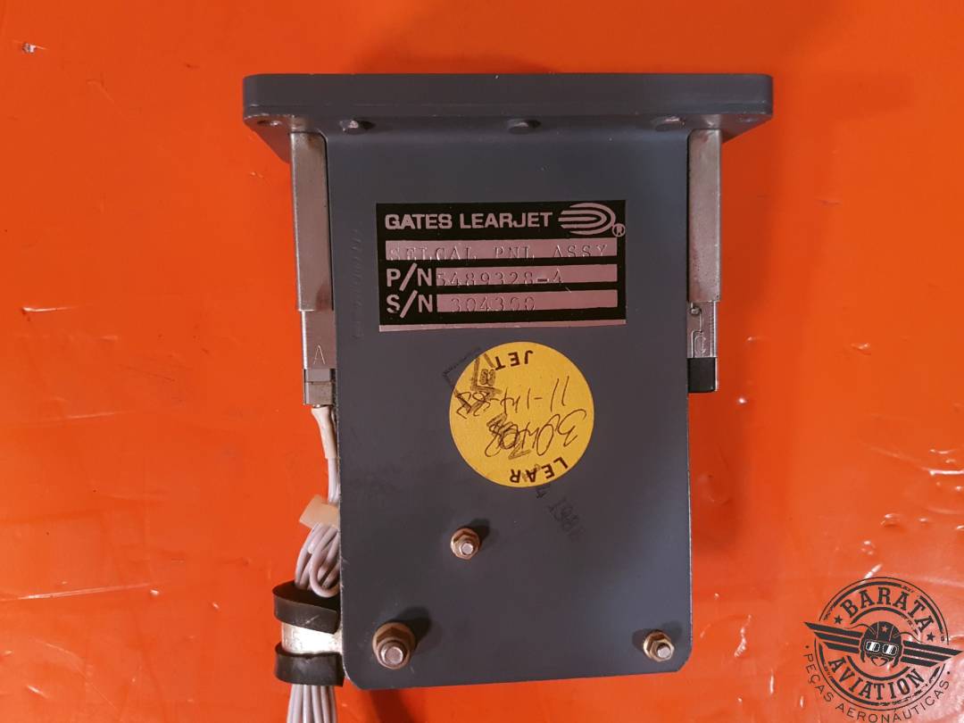 ANNUNCIATOR SWITCH PANEL ASSEMBLY P/N: 5489328-4