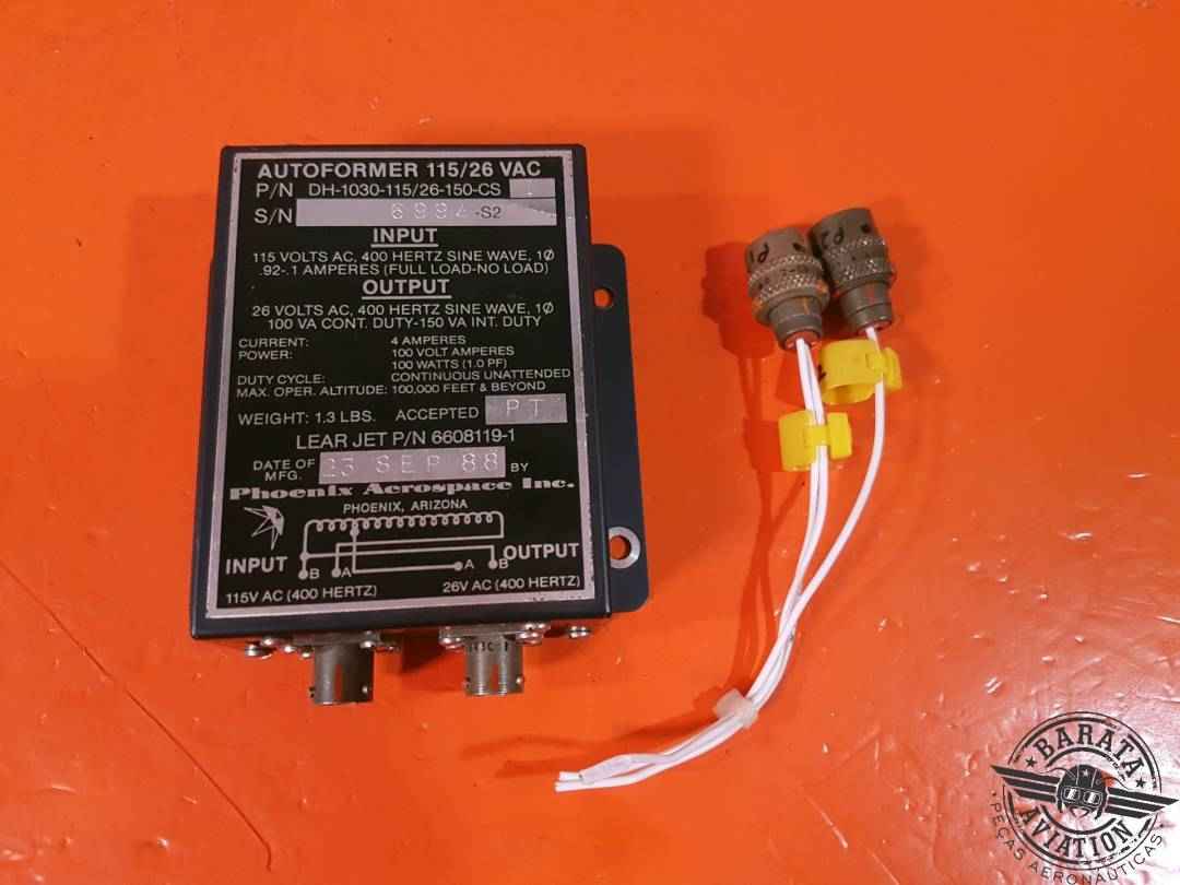 LEARJET AUTOFORMER  P/N: DH-1030-115/26-150-CS