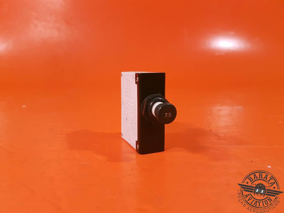 BOMBARDIER CIRCUIT BREAKER 7.5 AMPS P/N: 7MC1-201-7.5