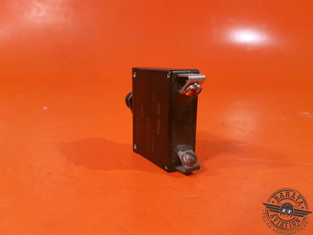 BOMBARDIER CIRCUIT BREAKER 5 AMPS P/N: 3MC1-200-5
