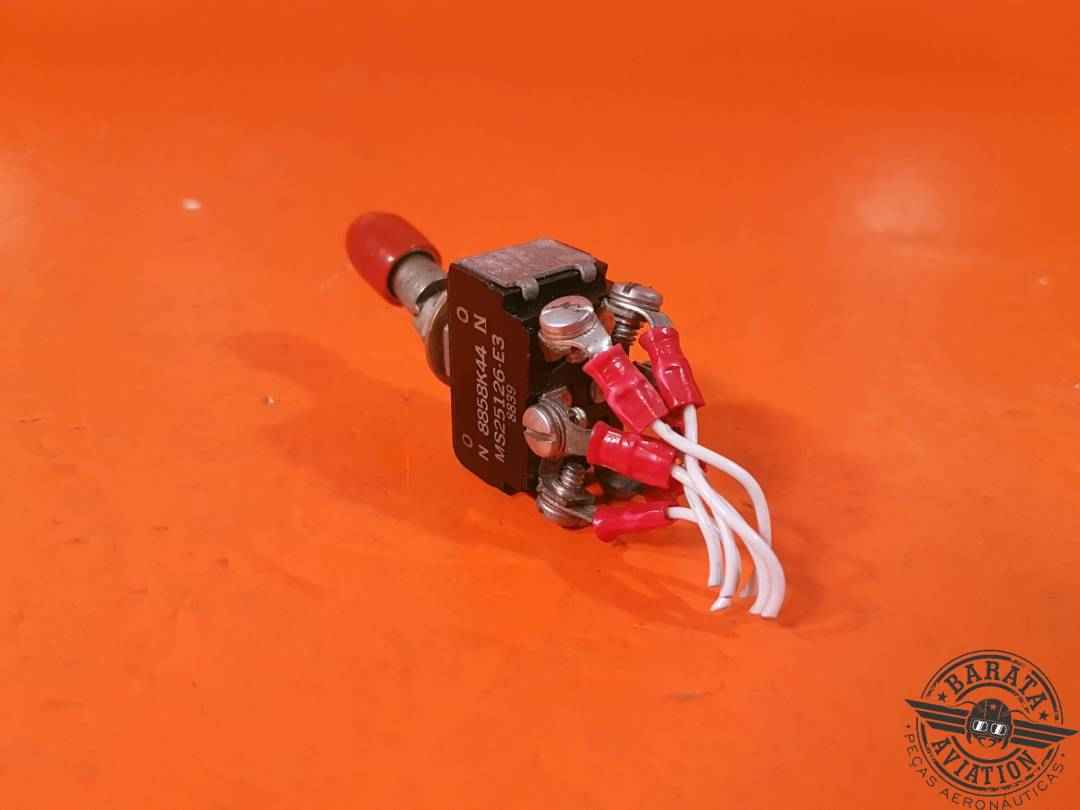 CUTLER HAMMER TOGGLE SWITCH 2 POSITIONS ON ON P/N: MS25126-E3