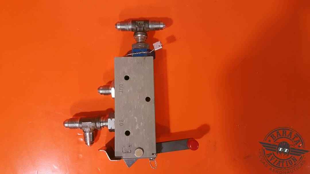 STERER ENGINEERING/LEARJET VALVE EMERGENCY GEAR EXTEND PNEUMATIC P/N 53620-6