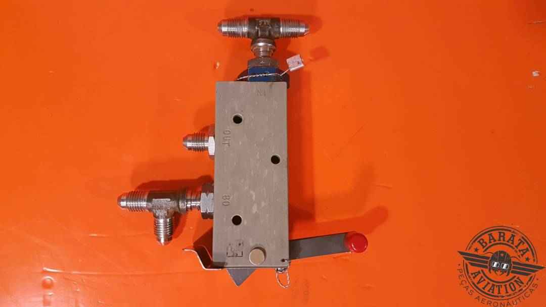 STERER ENGINEERING/LEARJET VALVE EMERGENCY GEAR EXTEND PNEUMATIC P/N 53620-6