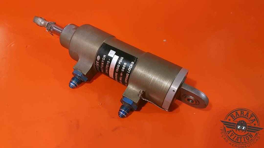 GATES LEARJET ACTUATOR SPOILER HYDRAULIC LOCK P/N: 2417015-5
