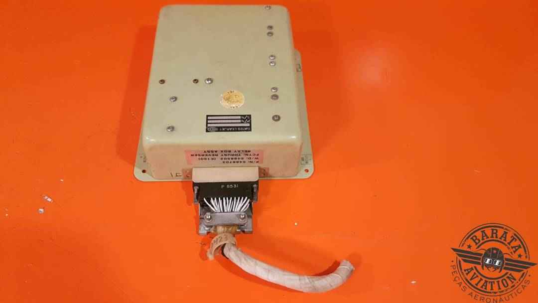 GATES LEARJET PANEL ASS T/R RELAY  W/ CONNECTORS P/N 5488703-21