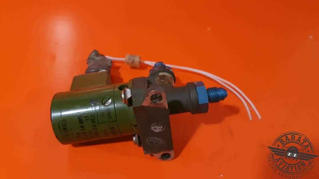 AIRESEARCH ELECTROMAGNETIC VALVE ASSY P/N: 124904-1-1