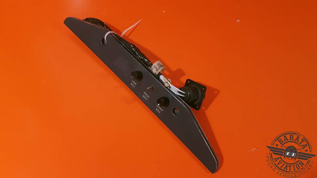 GATES LEARJET CHECK LIST CONTROL PANEL P/N: 5489230-21-621
