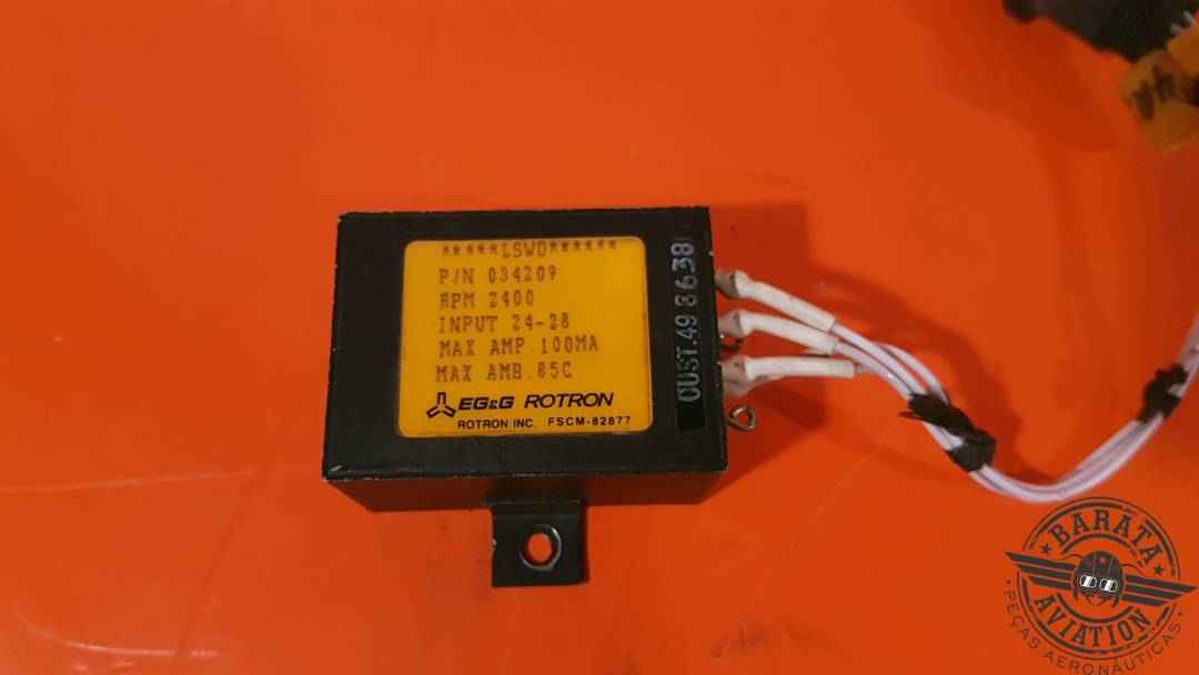 EG&G ROTRON SENSOR IMPUT: 24/28 VDC P/N: 034209