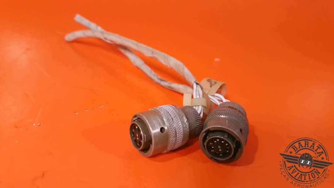 GATES LEARJET STARTER CONTACTOR CONTROL W/ CONNECTORS AND WIRING P/N: 5418595-6