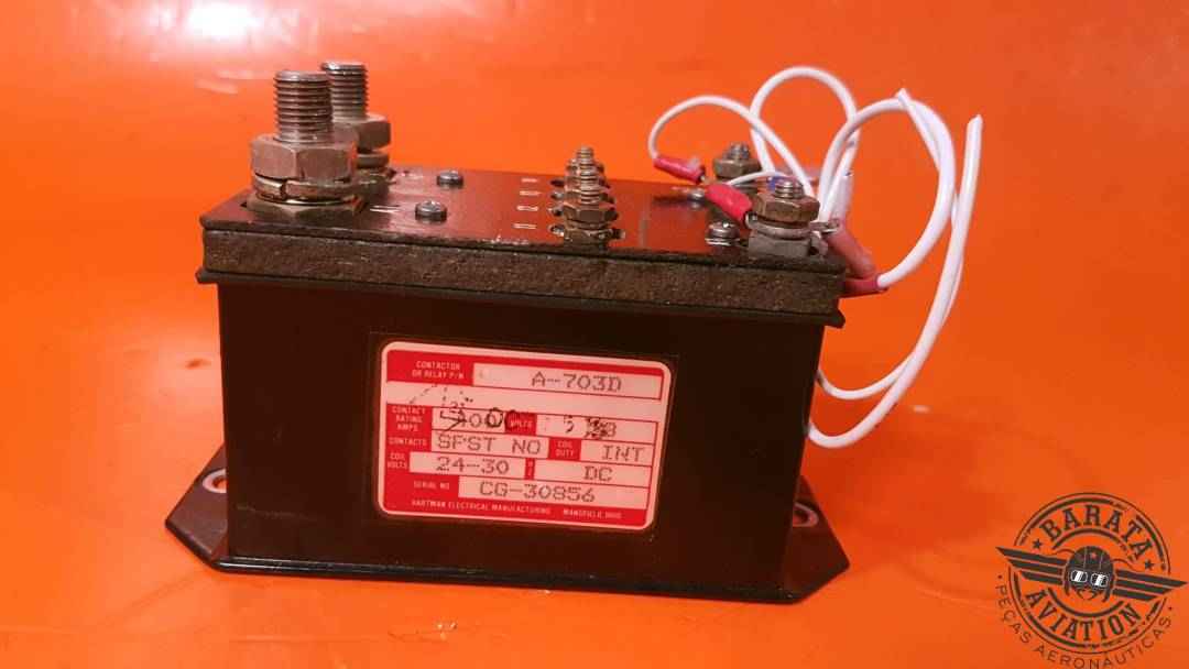 HARTMAN RELAY 28 VDC/400 AMPS P/N: A-703D