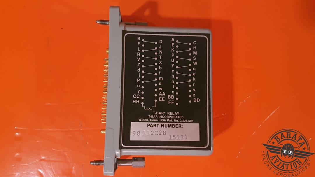 T-BAR RELAY P/N 981-12C-28