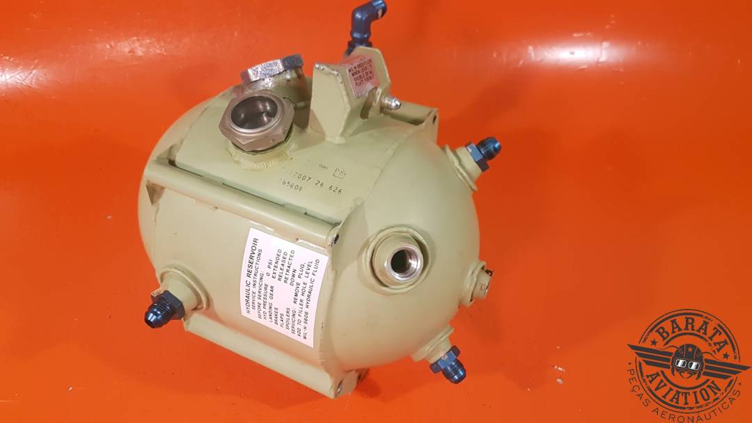 BOMBARDIER/LEARJET HYDRAULIC RESERVOIR ASSEMBLY P/N: 5417007-26-626