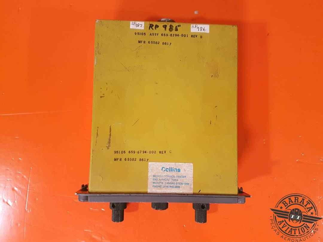 ROCKWEEL COLLINS HF-9010 REMOTE CONTROL  P/N: 622-8111-002