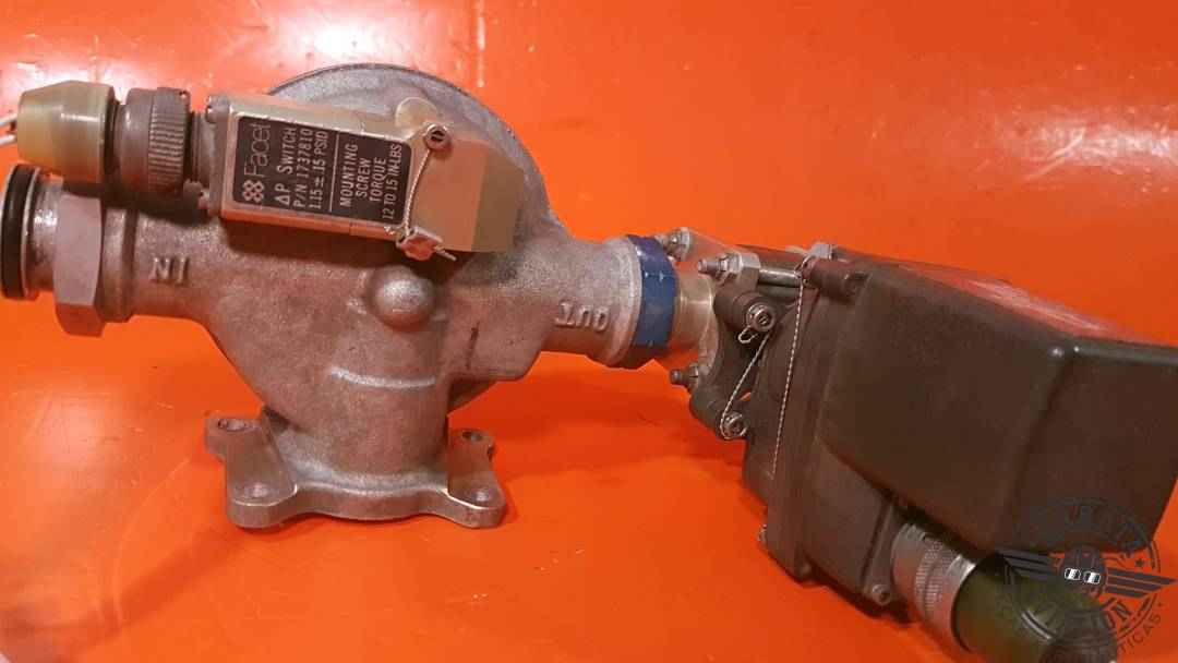 CIRCLE VALVE ASSY - SHUTOFF HYDRAULIC AND FUEL P/N: P40-791