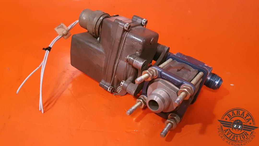CIRCLE VALVE ASSY - SHUTOFF FUEL 28 vdc/3 amps P/N P40-791