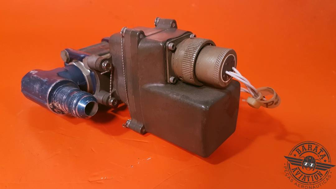 CIRCLE VALVE ASSY - SHUTOFF FUEL 28 vdc/3 amps P/N P40-791