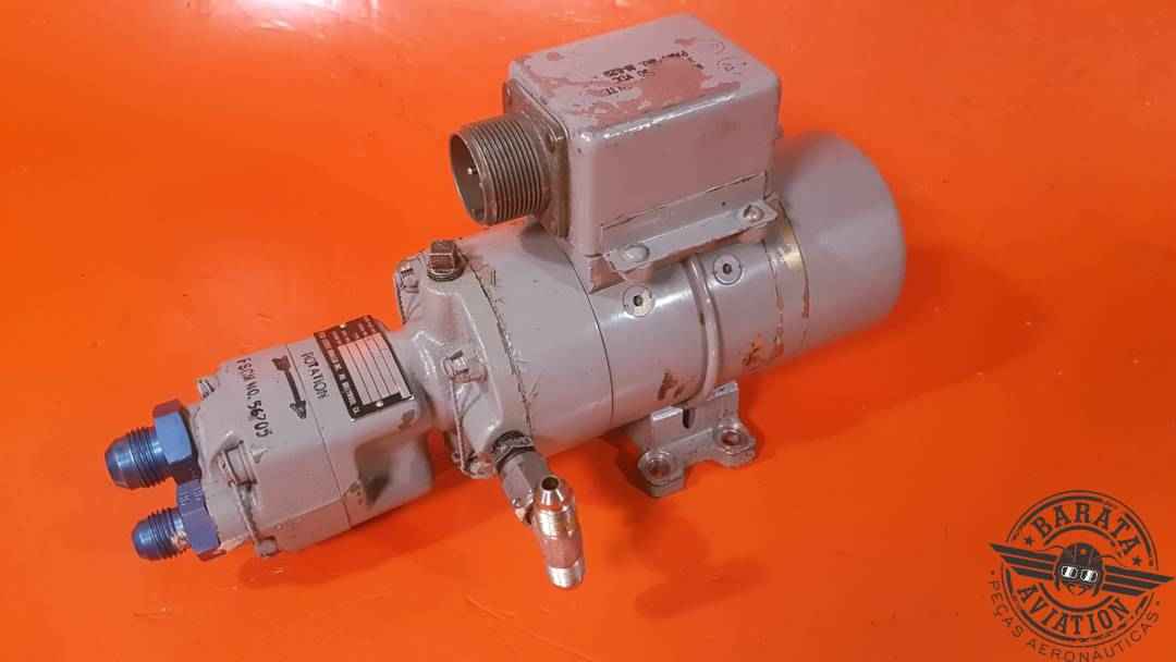 LEARJET PUMP ASSY HYDRAULIC AUX  26 VDC P/N: 6600248-1