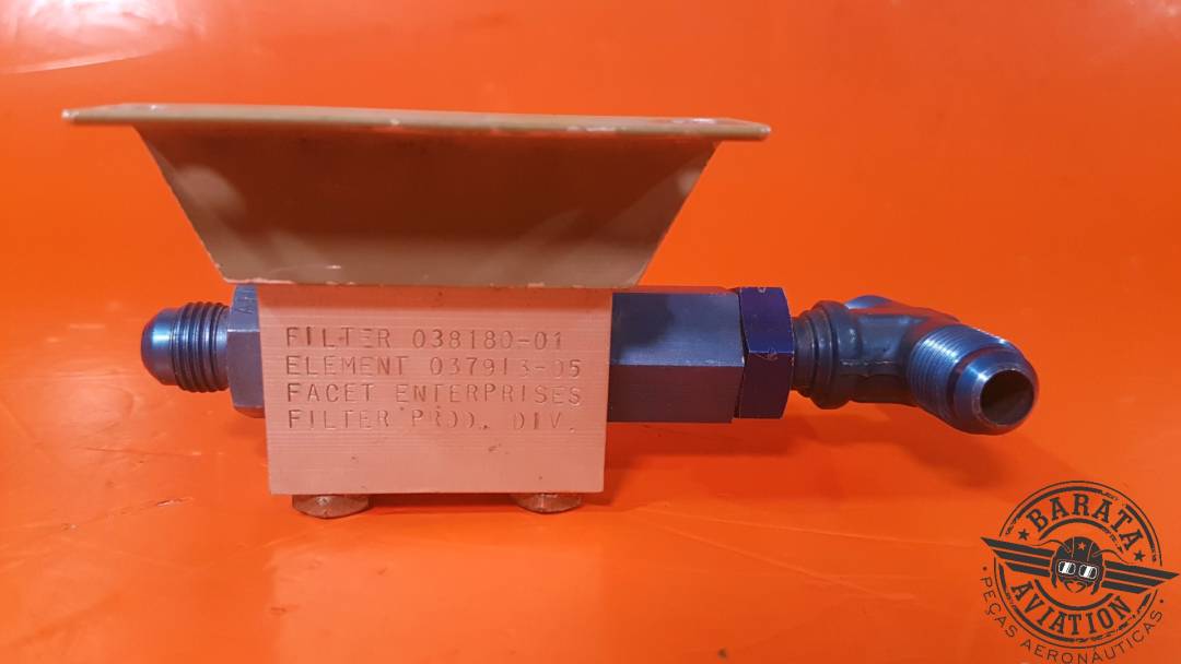 BOMBARDIER HYDRAULIC FILTER ASSEMBLY P/N: 038180-01