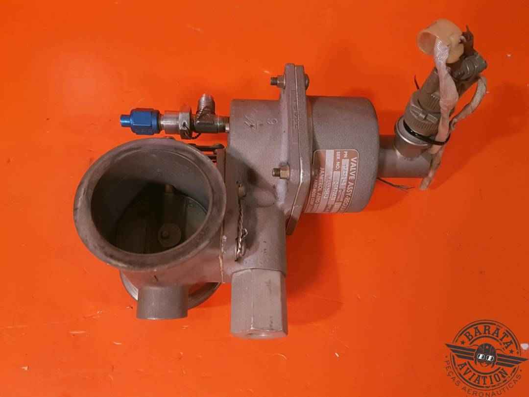 REGULATOR & SHUTOFF VALVE ASSY 28VDC - 15PSI P/N: 15E51-4