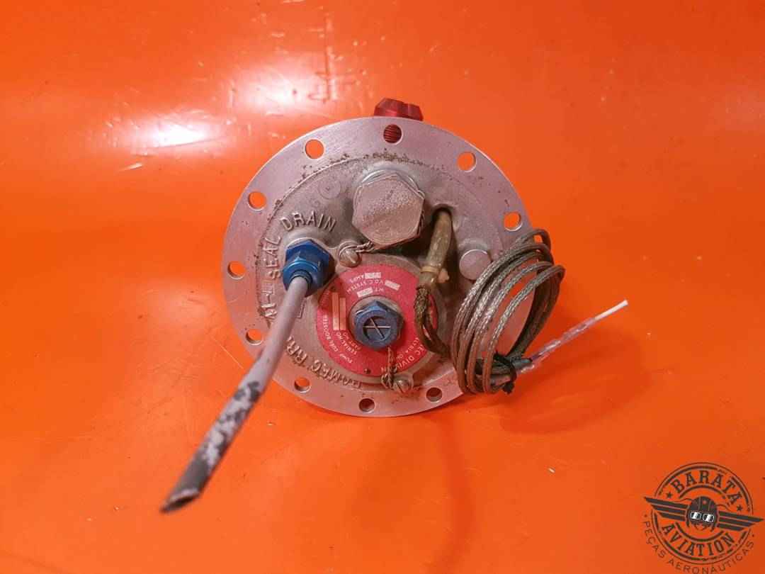 ROMEC FUEL BOOST PUMP  26 VDC/9.5 AMPS P/N: RR12670L