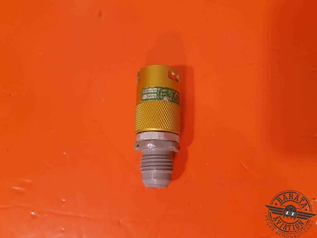 40007-2B96 CONNECTOR QUICK STATIC AIR - YELLOW