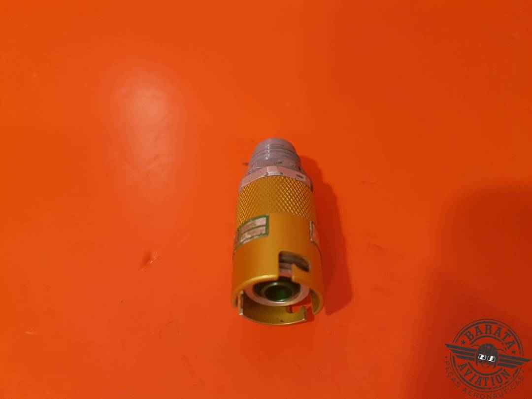 40007-2B96 CONNECTOR QUICK STATIC AIR - YELLOW