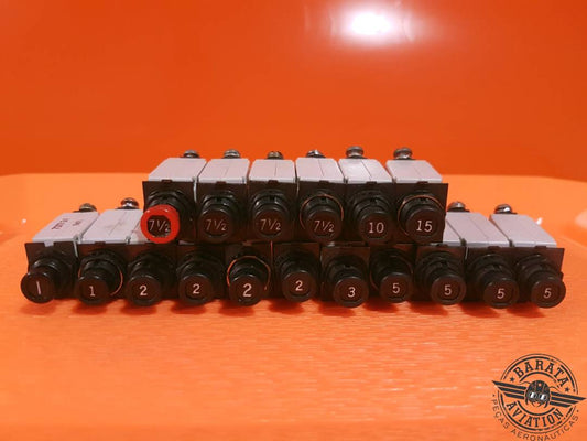 KIT KLIXON WITH 17 CIRCUIT BRAKERS