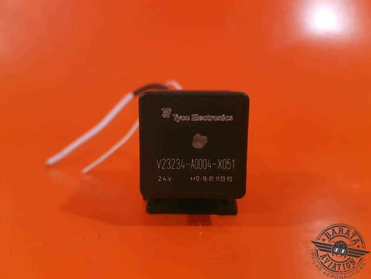 V23234-A0004-X051  TYCO RELAY AUXILIARY 24VDC - WITH BRACKET