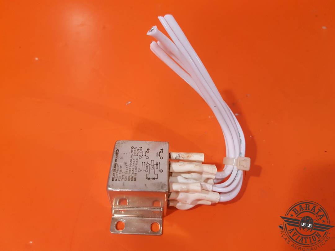MS27743-17 RELAY 25 AMP POLARIZED STRUTHERS DUNN 28VDC