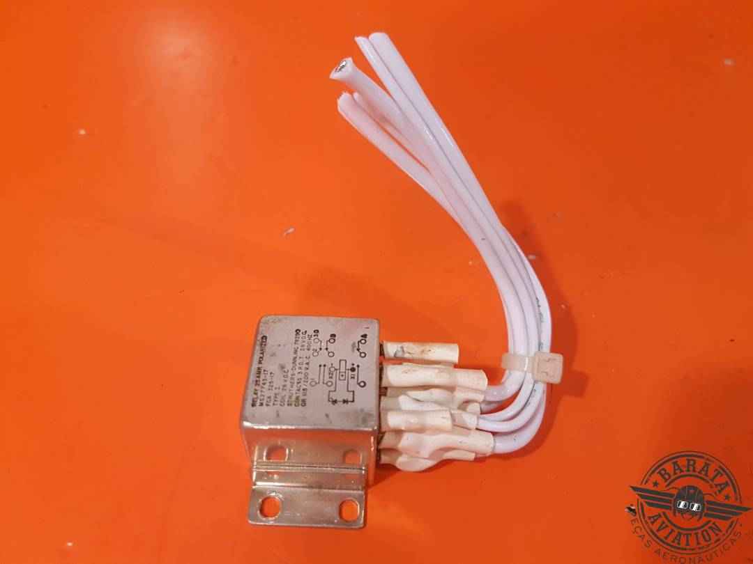 MS27743-17 RELAY 25 AMP POLARIZED STRUTHERS DUNN 28VDC