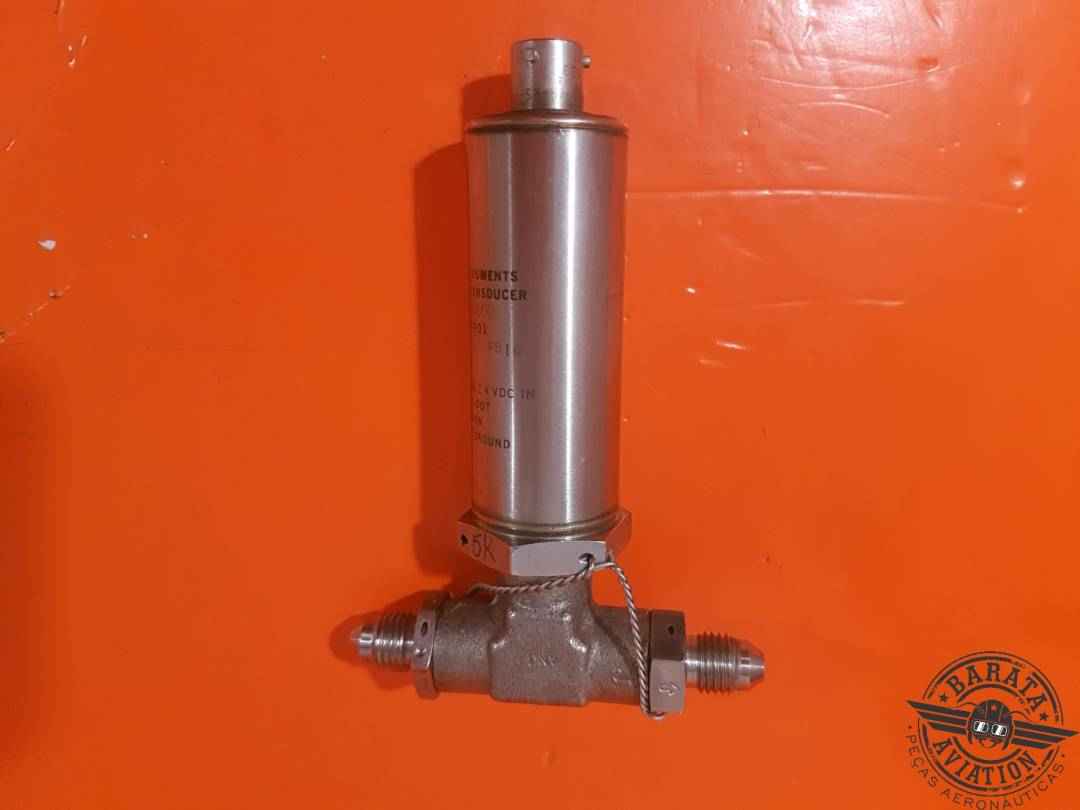 124058-5000 EDCLIFF PRESSURE TRANSDUCER W/ CONNECTOR