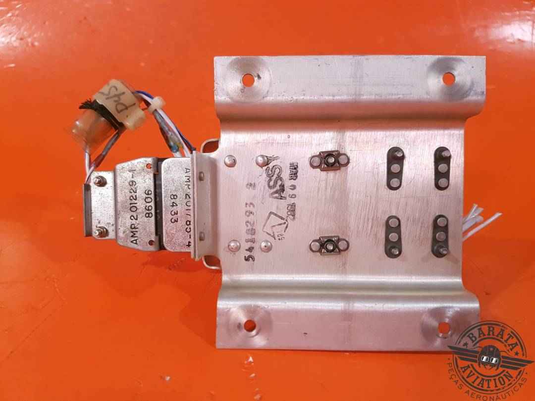 5418291-2 GATES LEARJET RELAY ASSY  W/ CONNECTORS AND SUPPORT