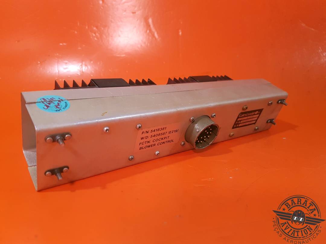 5418381-11 BOMBARDIER BLOWER CONTROL BOX ASSY COCKPIT