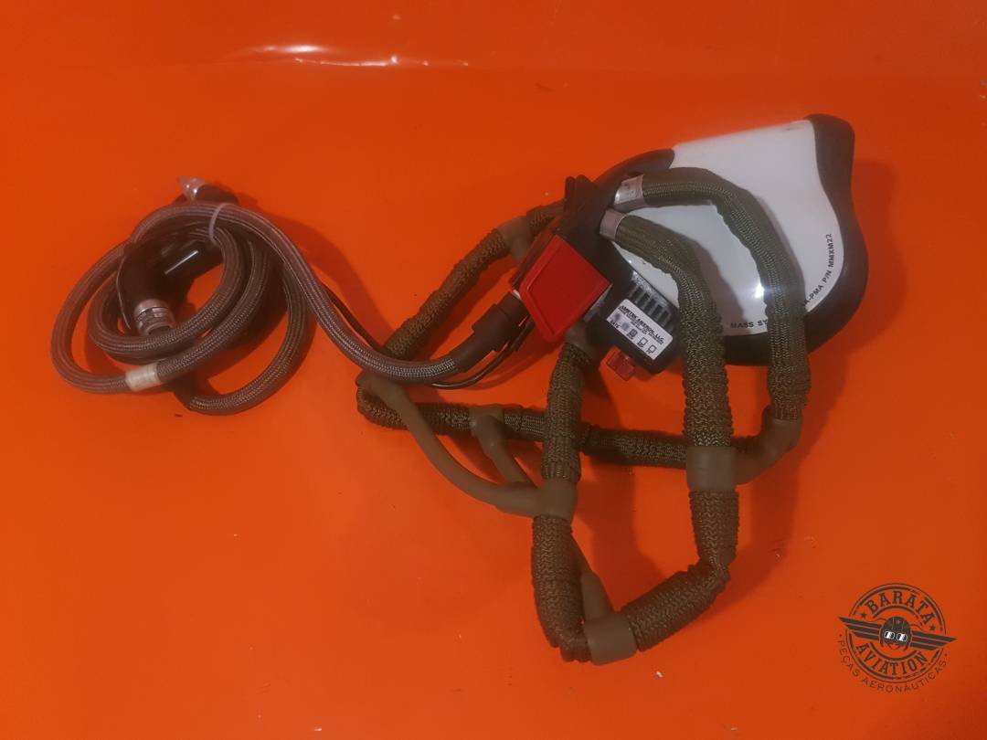 MC10-15-02 Eros Crew Oxygen Mask Assy - W/ Crackeds