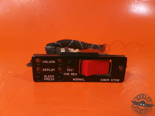 CONJUNTO DE PANEL N.° DE PARTE: 5488401-12 INCLUYE: INTERRUPTORES Y LÁMPARAS INDICADORAS CON CABLEADO