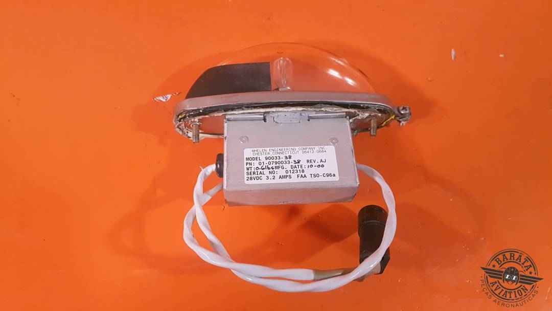 01-0790033-38 Whelen Anti Collision Light Assembly - 28 vdc
