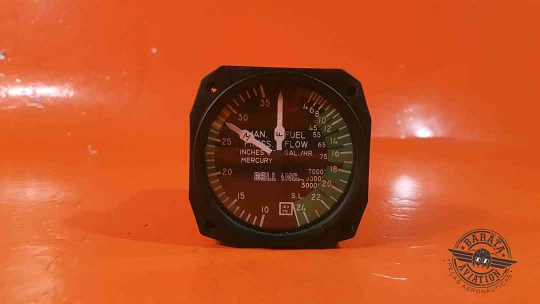 6331 United Manifold Pressure/Fuel Flow Indicator
