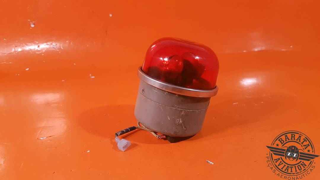 D-7080-1-12 Grimes Rotating Beacon Light - 13 vdc