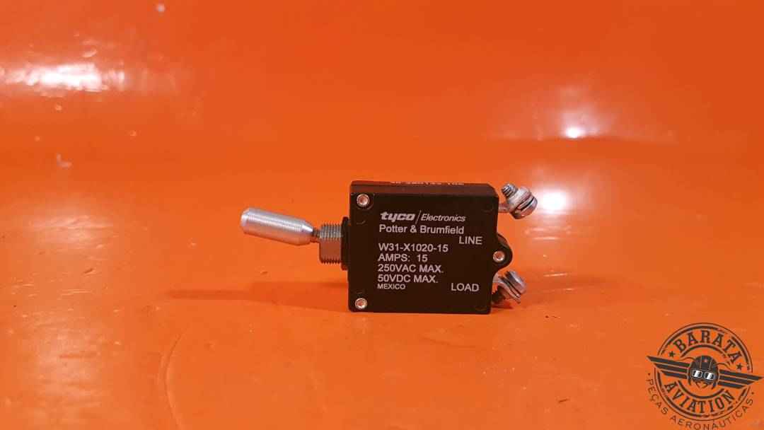 W31-X1020-15 Tyco Circuit Breaker Switch - 15 Amps
